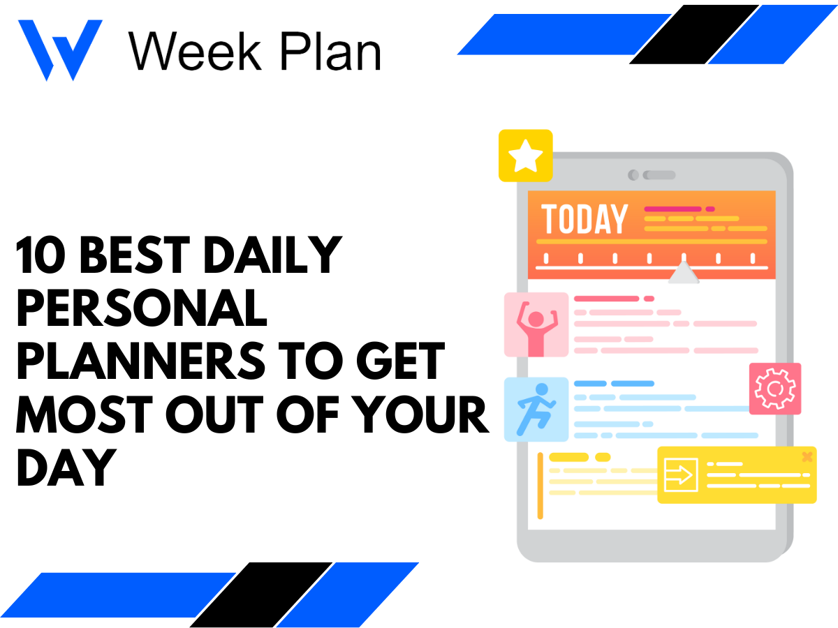 10 Best Daily Personal Planners to get most out of your day